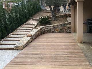 Aménagement de terrasse sur mesure sur la Côte d'Azur
