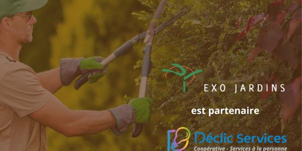 Exo Jardins is a partner of Déclic Services